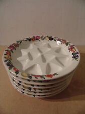 Lot de 6 assiettes à