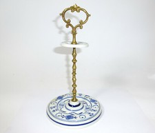 Support De Couteau / Porte-Couteau Vers 1900 Motif Oignon Bronze