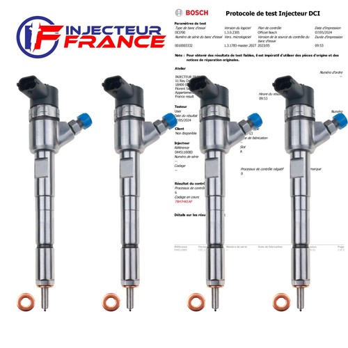 0445110083 injecteur opel - 4x,