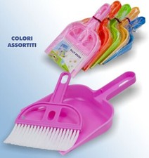 Set 12 Pièces Mini Balais Avec Pelle Propreté Poudre Voiture Bureau Maison Hmj