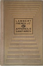 CATALOGUE LAMBERT n° 28- APPAREILS SANITAIRES- 144 pages- comme neuf