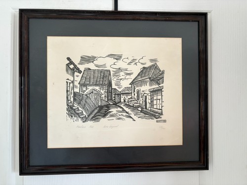 Estampe gravure lithographie - gravure,