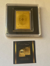 lingot  en or 1/200 once 24 carats gold oro .999 OEUF DE FABERGé