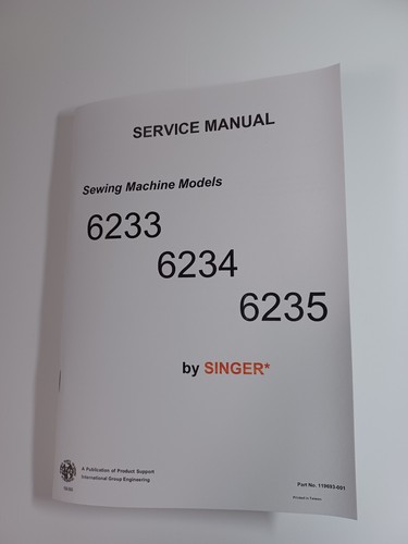 Singer 6233 service manual - service,