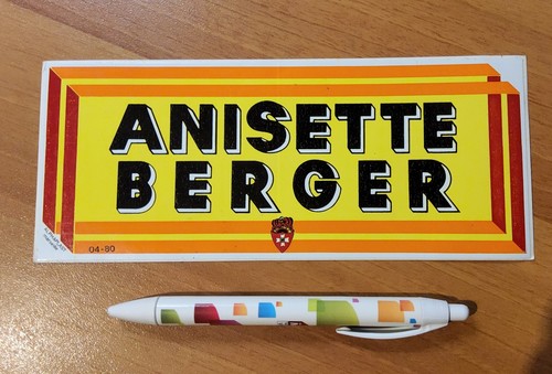 Ricard anisette berger - anisette,