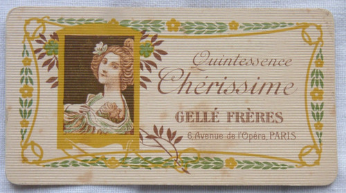 Carte parfumée gellé - parfumÉe,