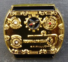 2 PINS PIN'S MONTRE WATCH RICHARD MILLE, DORE