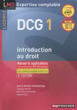 DCG 1 Introduction au droit 6e édition Millésime 2012-2013, Maryse Ravat, Marie-
