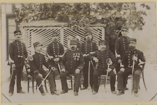 Tunisie, Groupe d'amis à Kef  Vintage print. Tirage citrate  17x22  C