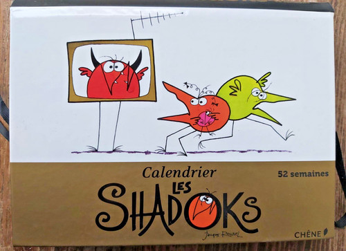 Calendrier les shadoks 52 - shadoks,,