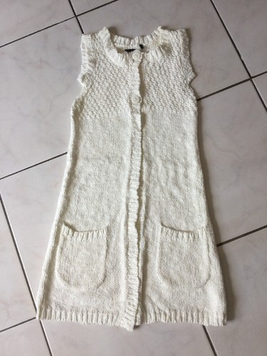 Gilet long ikks taille ans - gilet,
