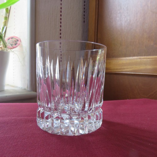 Verres whisky en - 1, cristal
