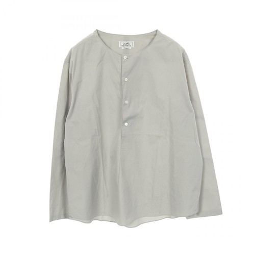 Pull hermes hauts - coton, gris