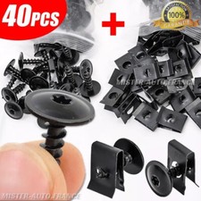 40 Pcs Vis Torx Fixation Pare-Boue/choc Garniture Sous Moteur Vw Audi Seat Skoda