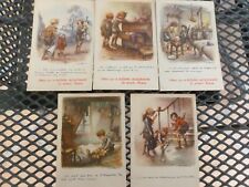 LOT 5 CARTES POSTALES POULBOT