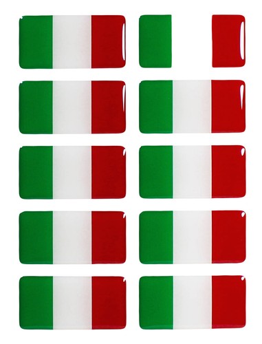 Drapeaux italie autocollants - italie,