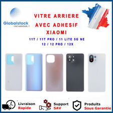 VITRE ARRIERE AVEC ADHESIF XIAOMI 11T /11T PRO /11 LITE 5G NE /12 / 12 PRO / 12X