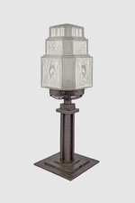 Lampe Art Deco verre SABINO
