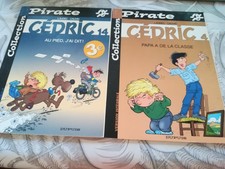 Lot de 2 BD "CEDRIC" en carton