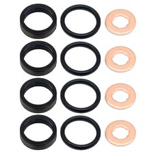 12Pcs Fuel Injector Seals