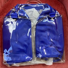 Sac de voyage Bleu  doublé nylon  38 x 28 cm