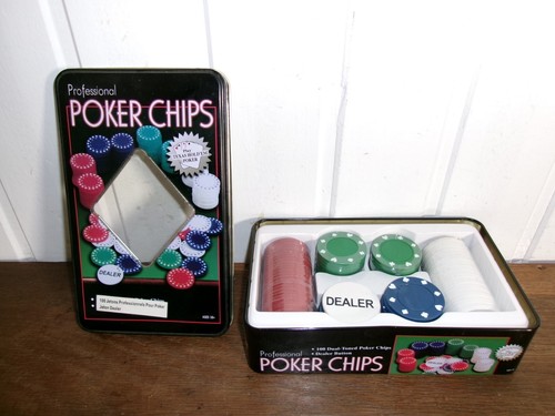 Poker chips set - set, 100