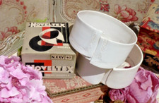 ANCIENNE BOITE de FAUX COL "NOVELTEX" et réunion de 4 cols divers vers 1930