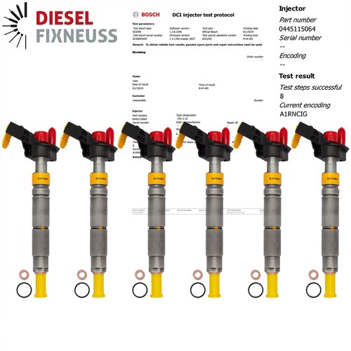 Injecteur 0445115027 - 6x,