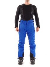 Brunotti Pantalon Ski Snowboard Damiro Canvas Blau Bretelles Isolant