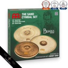 Meinl Byzance Vintage Sand Cymbal Set 14 Hihat 18 20 B20 Bronze