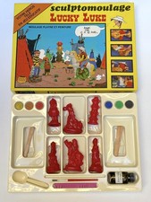 Ceji Arbois Lucky Luke RARE Sculptomoulage pour Figurines plâtre (pas Mako) 1983