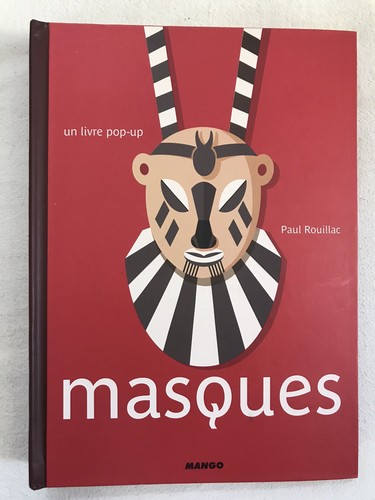 Masques livre pop - un, pop-up