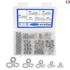 newlng Rondelle Plates et écrou Assortiment Ecrous Hexagonaux A2 -DIN 