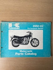 KAWASAKI Z650-D2 (SR) 1979 PARTS LIST CATALOGUE PIÈCES 52 PAGES 99910-1039-01