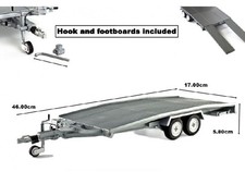 Remorque Plateau Ellebi - Laudoracing Models 1/12