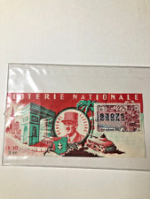 BILLET DE LOTERIE NATIONALE