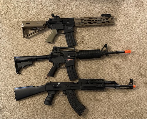 Lot airsoft aegs - aegs, stag