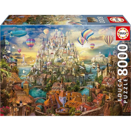 Puzzle ville des rêves - la,