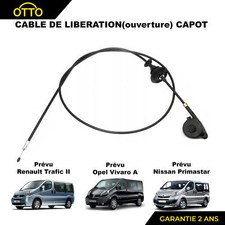 Cable Tirette Ouverture Capot