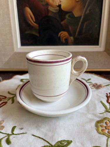 Ancien brulot tasse sous - brulot,