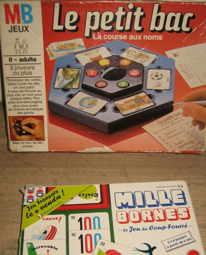 Lot ancien jeu société - lot,
