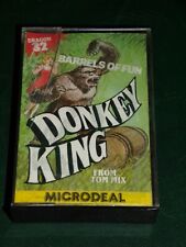 JEU DONKEY KING POUR ORDINATEUR DRAGON 32 K7 CASSETTE