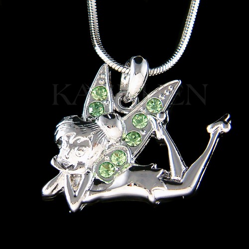 Collier fée angel en - de,