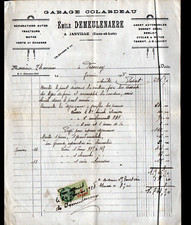JANVILLE (28) GARAGE CONCESSIONNAIRE DONNET ZEDEL BERLIET "Emile DEMEULENAERE"