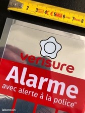 Autocollant 15 x 9,5cm Verisure Securitas Direct authentique.