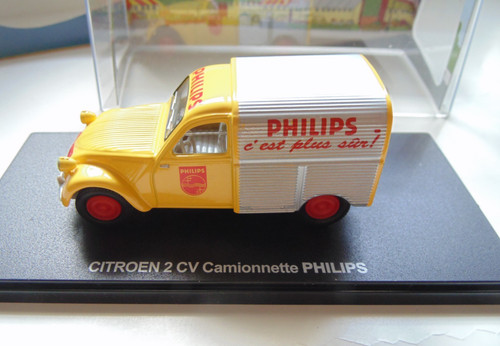 Miniature citroen 2cv - miniature, 1/43