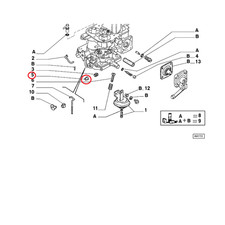 Boccola Carburateur FIAT 126