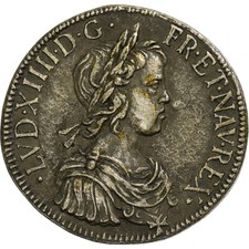 France, Jeton, Collection BP, Ecu Louis XIV, Métal, TTB+