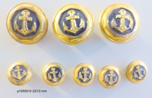 Lot boutons ancre de - .,