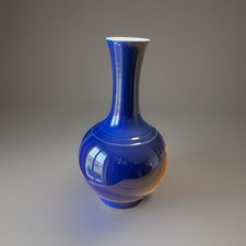 GRAND VASE BLEU POUDRÉ